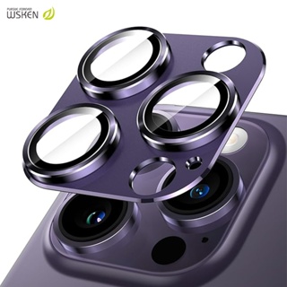 Wsken 適用於鏡頭保護膜 iPhone 15Pro/15ProMax/14Pro/14ProMax /13Pro/1