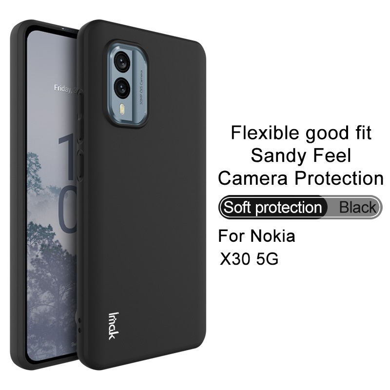 Imak 諾基亞 X30 5G 手機殼 TPU 簡約 純色超薄 Nokia X30 5G 全面保護 防滑 防震 保護套