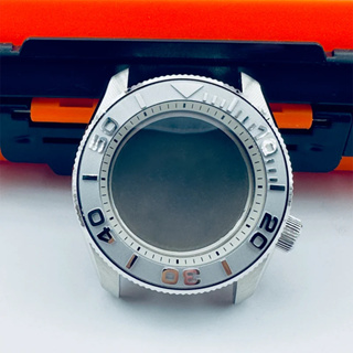 SEIKO 精工skx007新款改裝錶殼無保護手錶開槽雙弧藍寶石玻璃nh35機芯