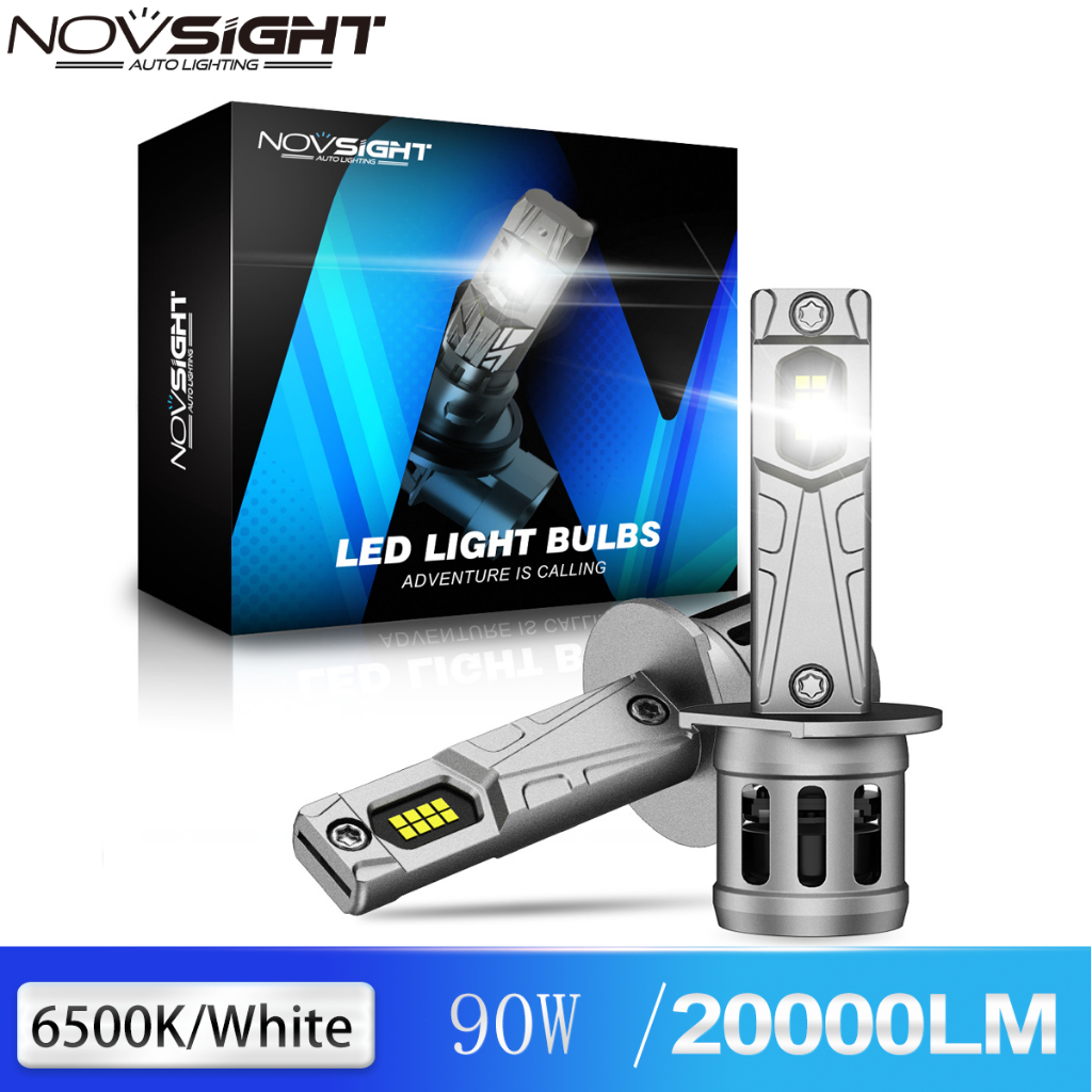 Novsight 1:1 直列 N63 H1 汽車 LED 大燈 90w 6500k 20000lm