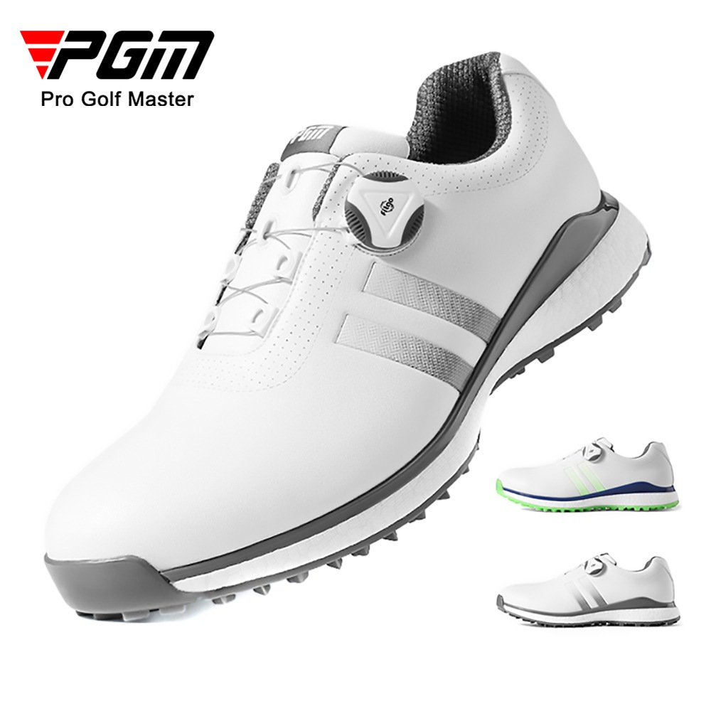 PGM 高爾夫球鞋男士鞋子 防水休閑男鞋 防滑運動球鞋 XZ172