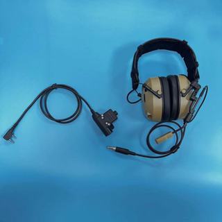 BAOFENG 戰術耳機降噪對講機耳機拾音器兼容rt22 RT21 RT68 H-777 寶峰UV-5R BF-F8HP