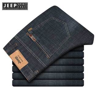 jeepp spirit 1941 estd 牛仔褲男士直筒寬鬆百搭商務休閒牛仔褲