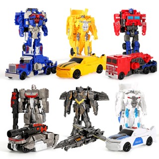 TRANSFORMERS 變形金剛擎天柱大黃蜂威震天汽車機器人兒童玩具