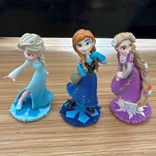 10 釐米冰雪奇緣安娜艾爾莎公主可動人偶 Kristoff Sven Olaf PVC 模型娃娃系列生日禮物玩具