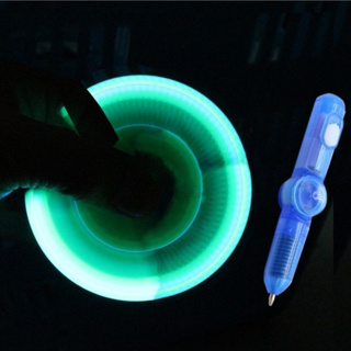 Fidget spinner Light Combo 創意趣味玩具指尖旋轉陀螺玩具筆 Led發光陀螺筆辦公多動症抗壓動能