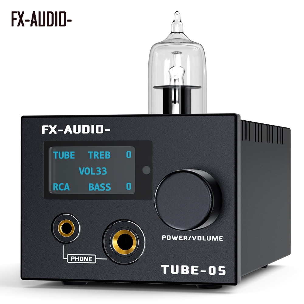 FX-AUDIO TUBE-05發燒電子管前級耳放一件式機