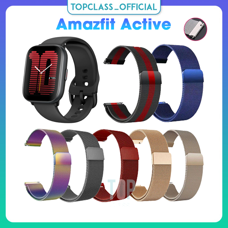 磁性錶帶更換 Amazfit Active 智能手錶