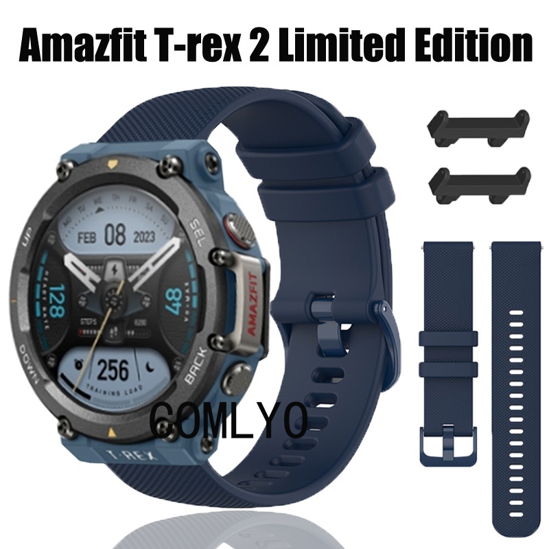 全新 華米 Amazfit T-rex 2 限量版 錶帶 智能手錶 矽膠 小格紋 柔軟 運動 手鏈