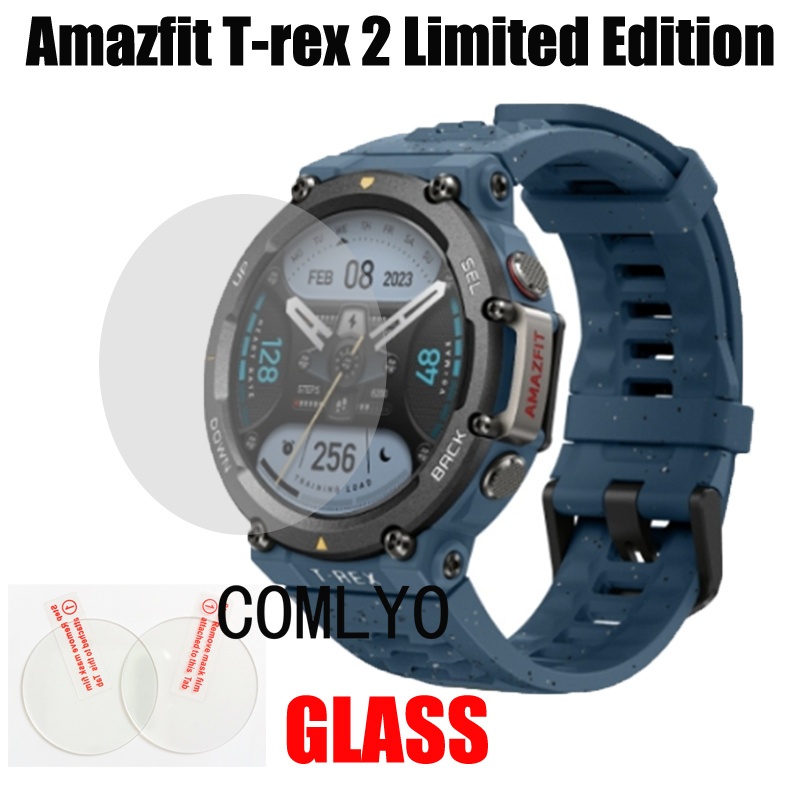 適用於 華米 Amazfit T-rex 2 限量版 鋼化膜  智能手錶 屏幕保護膜 9H 2.5D 貼膜