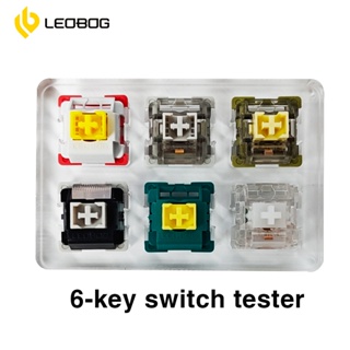 Leobog 機械開關鍵盤靜音開關 6PCS 適用於機械鍵盤