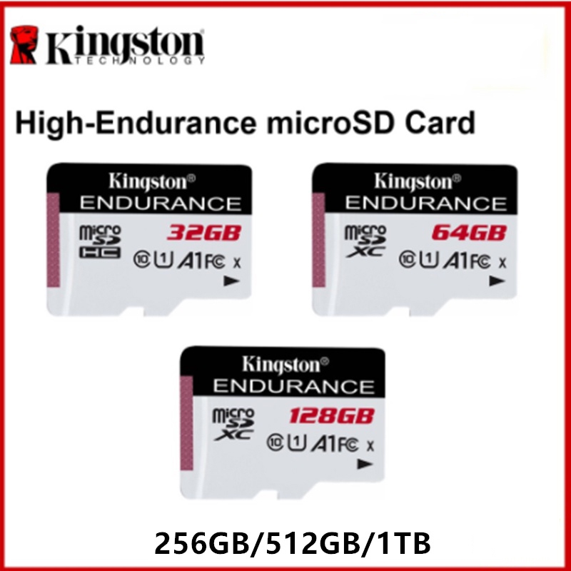 金士頓 4GB/64GB/128GB/512GB/95R/30W Class 10 Microsdhc 存儲卡