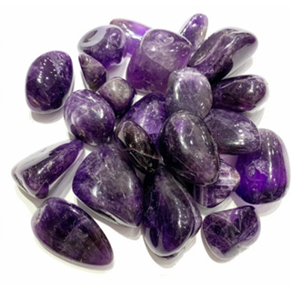 100 克大號天然紫水晶石紫水晶礫石石英水晶岩石原石礦物標本魚缸花園裝飾
