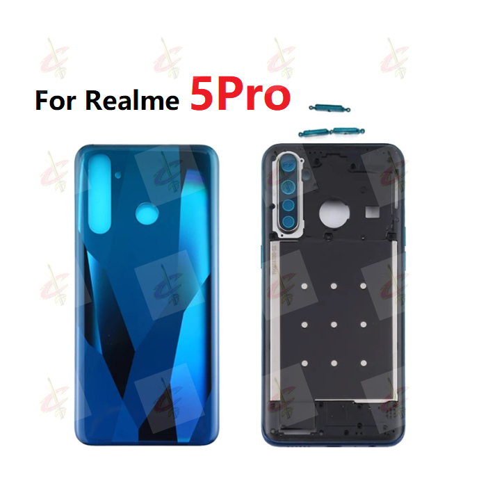 Realme 5 Pro RMX1971 RMX1973 中框 後蓋 外殼 後蓋玻璃蓋 電池後蓋 背面電池蓋