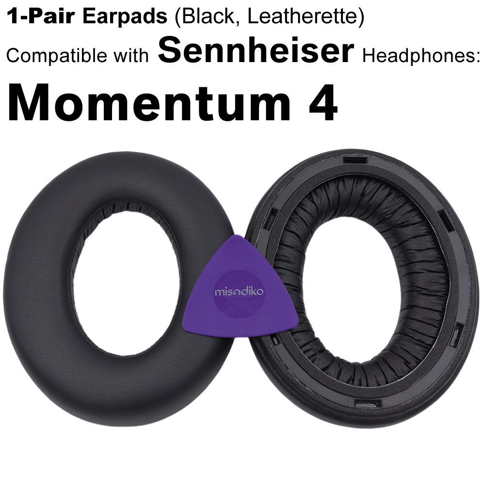 Misodiko 耳墊更換適用於 Sennheiser Momentum 4 耳機