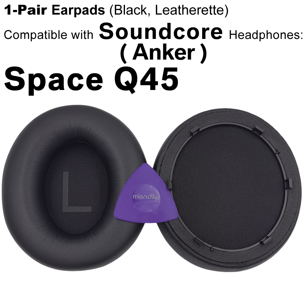 Anker Space Q45 耳機的 Soundcore 耳墊更換