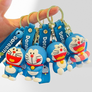 哆啦A夢鑰匙圈卡通哆啦a夢叮噹貓鑰匙扣書包挂件汽車鑰匙扣包配件兒童玩具和禮物汽車鑰匙鏈情侶包包女掛飾可愛書包吊飾批发包包