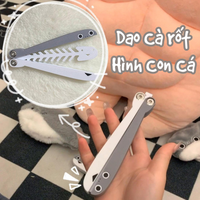 可愛的魚形胡蘿蔔刀 Hapi 玩具 - 動物刀 3D 打印重力玩具可減輕壓力 Hot Model 2023