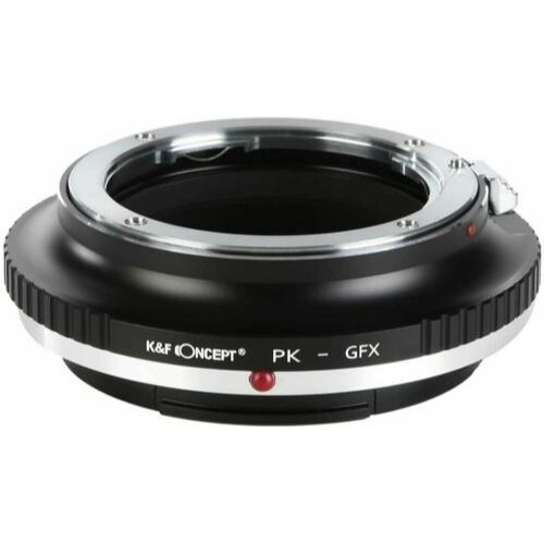 K&amp;f 概念適配器,用於賓得 K PK 卡口鏡頭到富士 GFX 相機 GFX100 50R