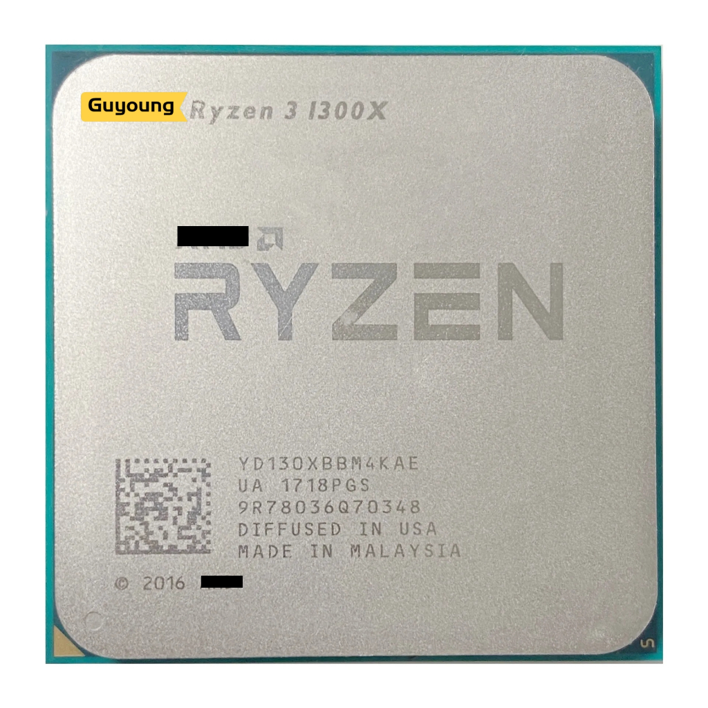 Yzx Ryzen 3 1300X R3 1300X 3.5 GHz 四核四核 CPU 處理器 YD130XBBM4KA