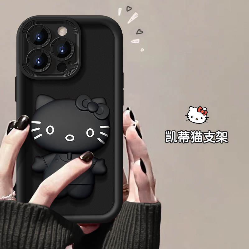 6D hello kitty 電鍍手機殼 iPhone 6 plus 6s plus 7 plus 8 plus 貓咪補