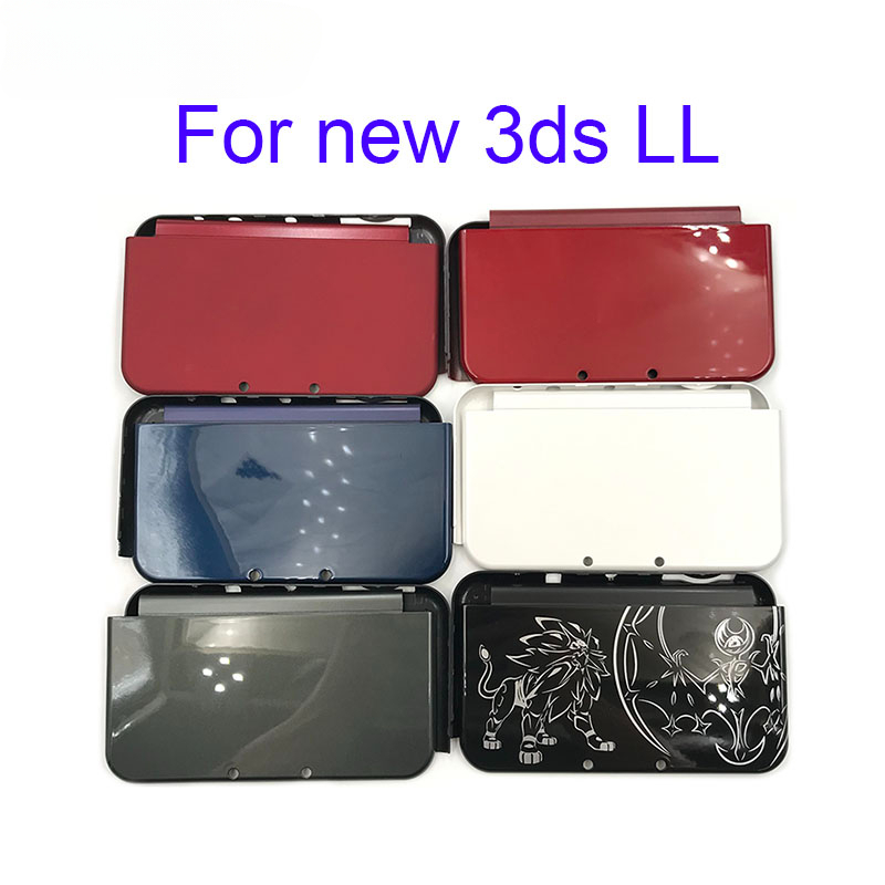 任天堂 Nintendo New 3DS LL XL Faceplate Cover 的頂部底部前殼殼蓋更換
