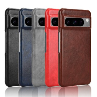 Google Pixel 8 7 Pro 7A 8A 手機殼荔枝紋超薄硬後蓋