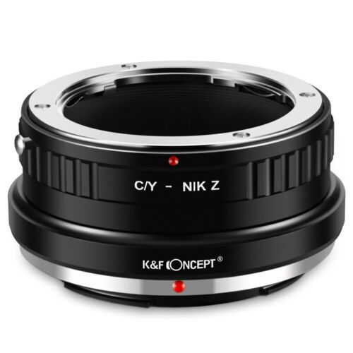 K&amp;f 概念適配器,用於 Contax Yashica 卡口鏡頭到尼康 Z 相機 Z6 Z7