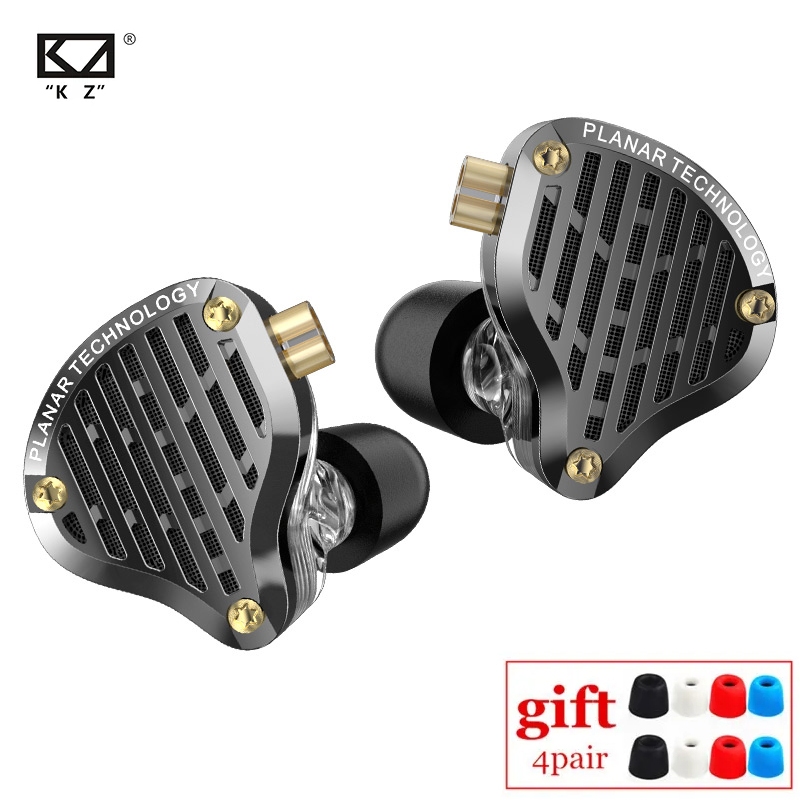 Kz PR3 入耳式 13.2MM 平面驅動器有線耳機音樂耳機 HiFi 低音監聽耳塞運動耳機