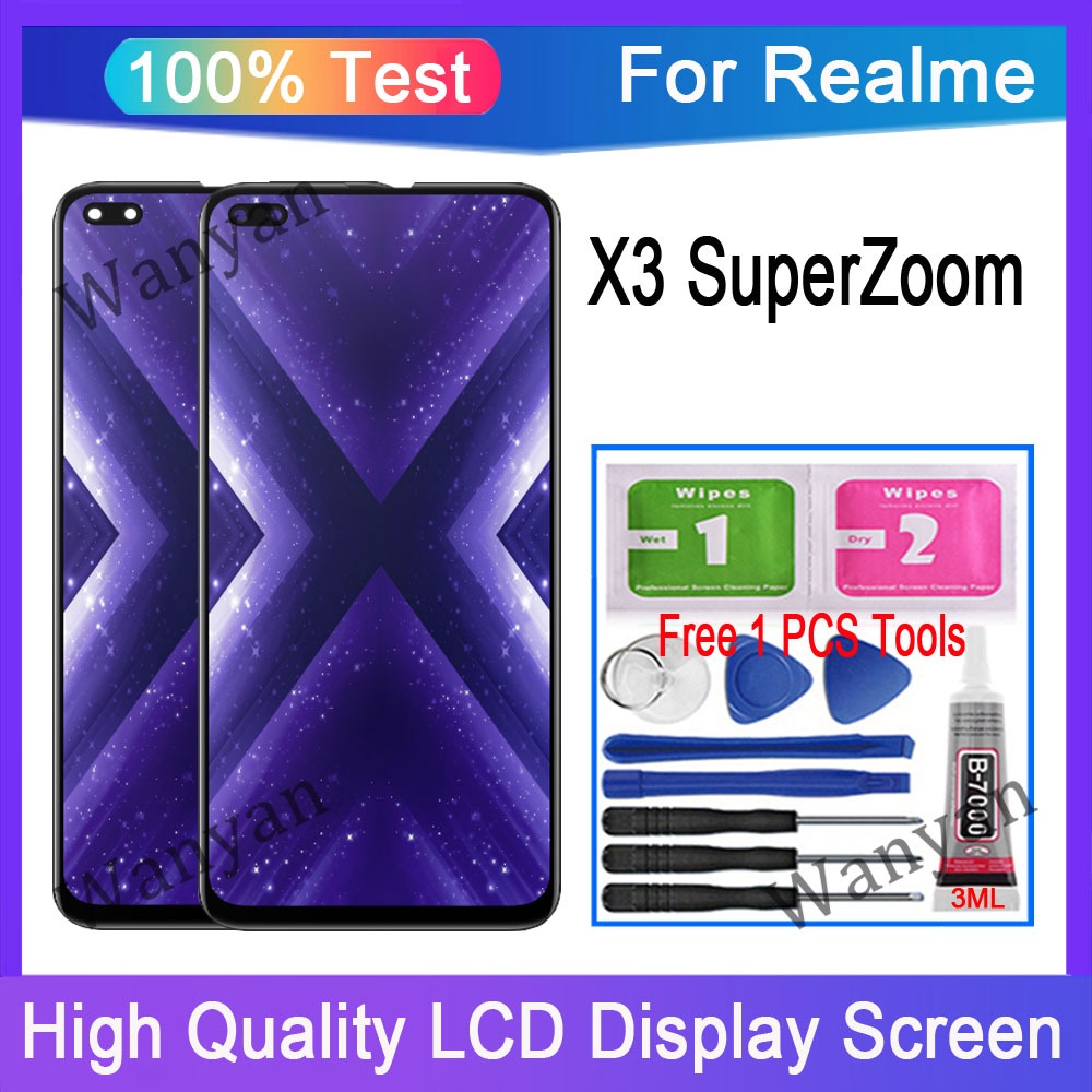 原裝 Realme X3 SuperZoom RMX2086 LCD 總成 手機螢幕 螢幕總成 觸控面板 更換 帶框架