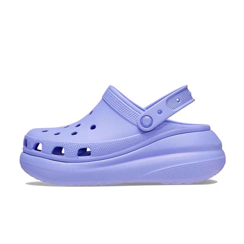 CROCS  男女厚底洞洞鞋泡芙鞋涼拖鞋/207521