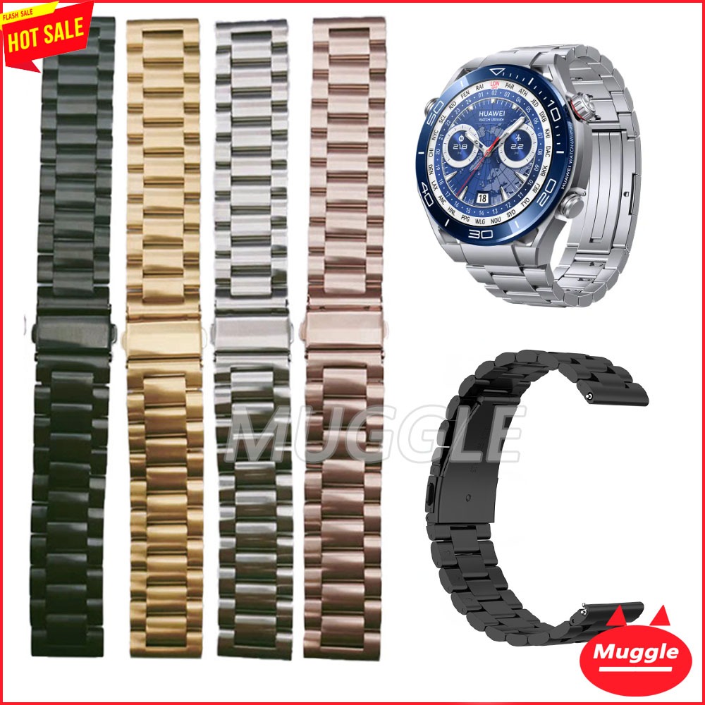 華為 Huawei watch Ultimate金屬錶帶腕帶Ultimate不銹鋼金屬錶帶手錶錶帶