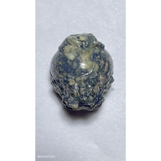 天然水晶礦石藍彼得龍龜擺件天然水晶礦石藍彼得龍龜擺件