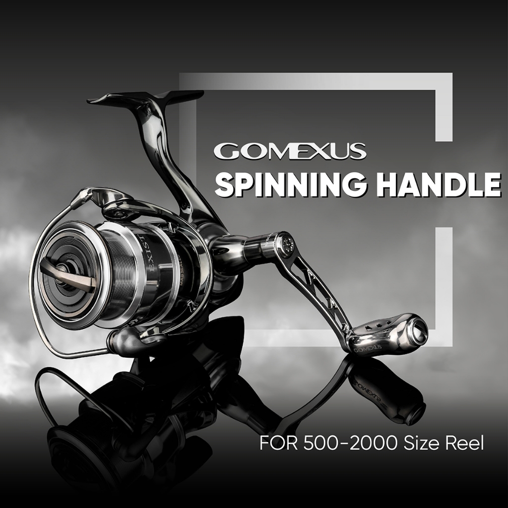 【Gomexus】 50mm捲線器改裝手把可裝Shimano Vanford Stradic Nasci Stella