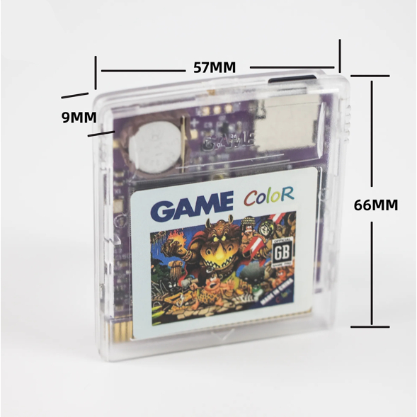 1000 合 1 遊戲墨盒適用於 Gameboy 彩色遊戲男孩 Everdrive 推車 GB GBC 復古系列,帶一鍵