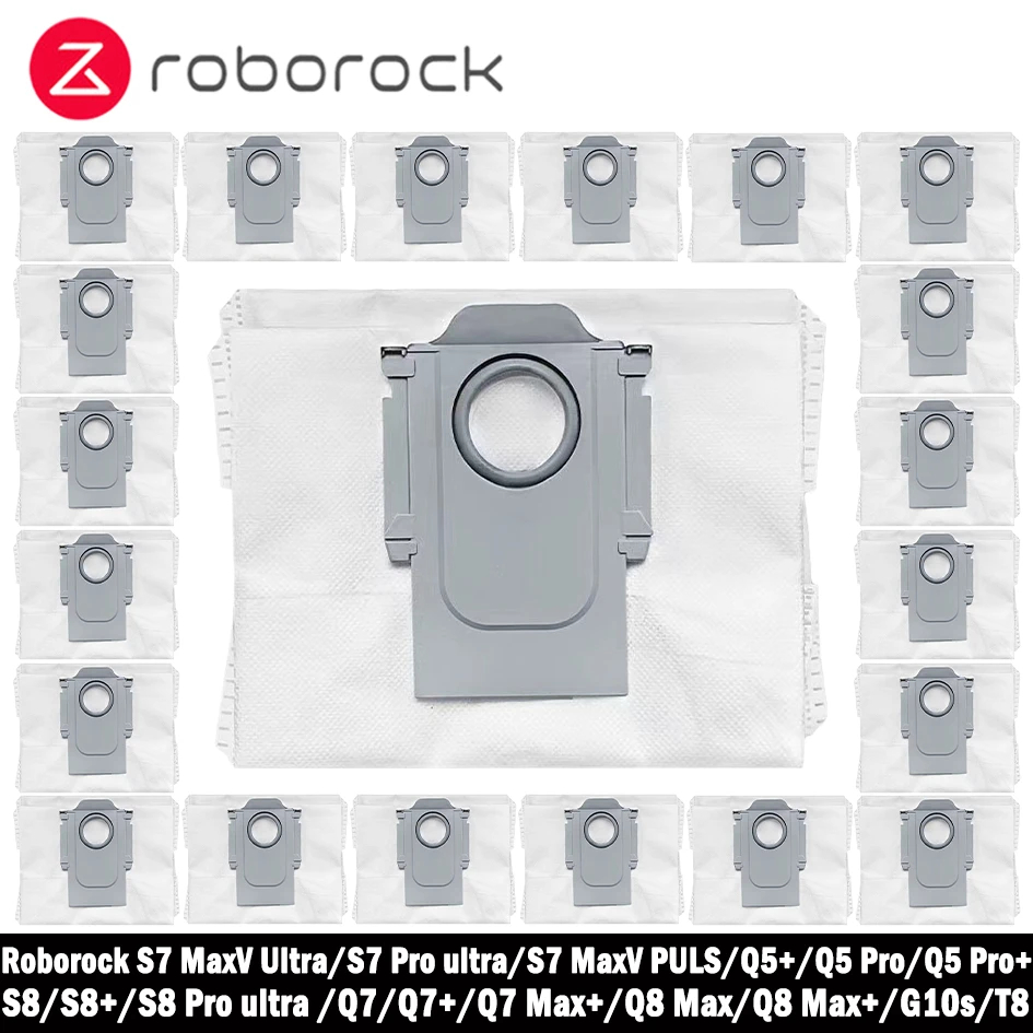 副廠 Roborock S8+、S8 Pro Ultra、Q7+、Q7 Max+、G10S、Q8 Max  高效集塵袋