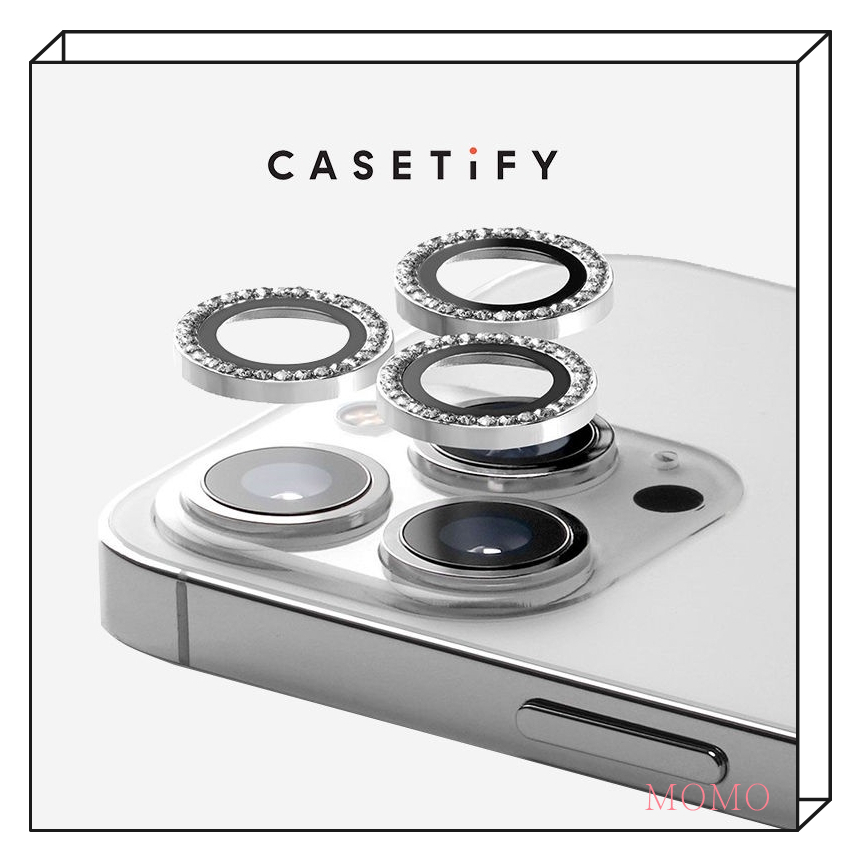 【全新上市】CASETiFY 閃亮鏡頭防撞條 適用於iPhone14 13 12 11系列