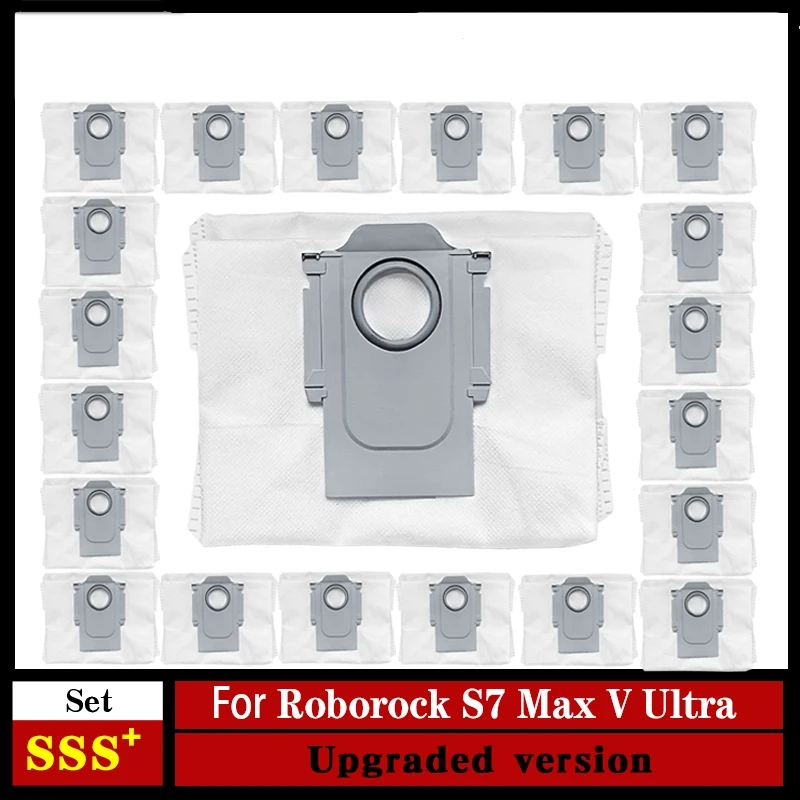 副廠  石頭掃地機器人/ Roborock  s7 MaxV Ultra    升級款高效 集塵袋
