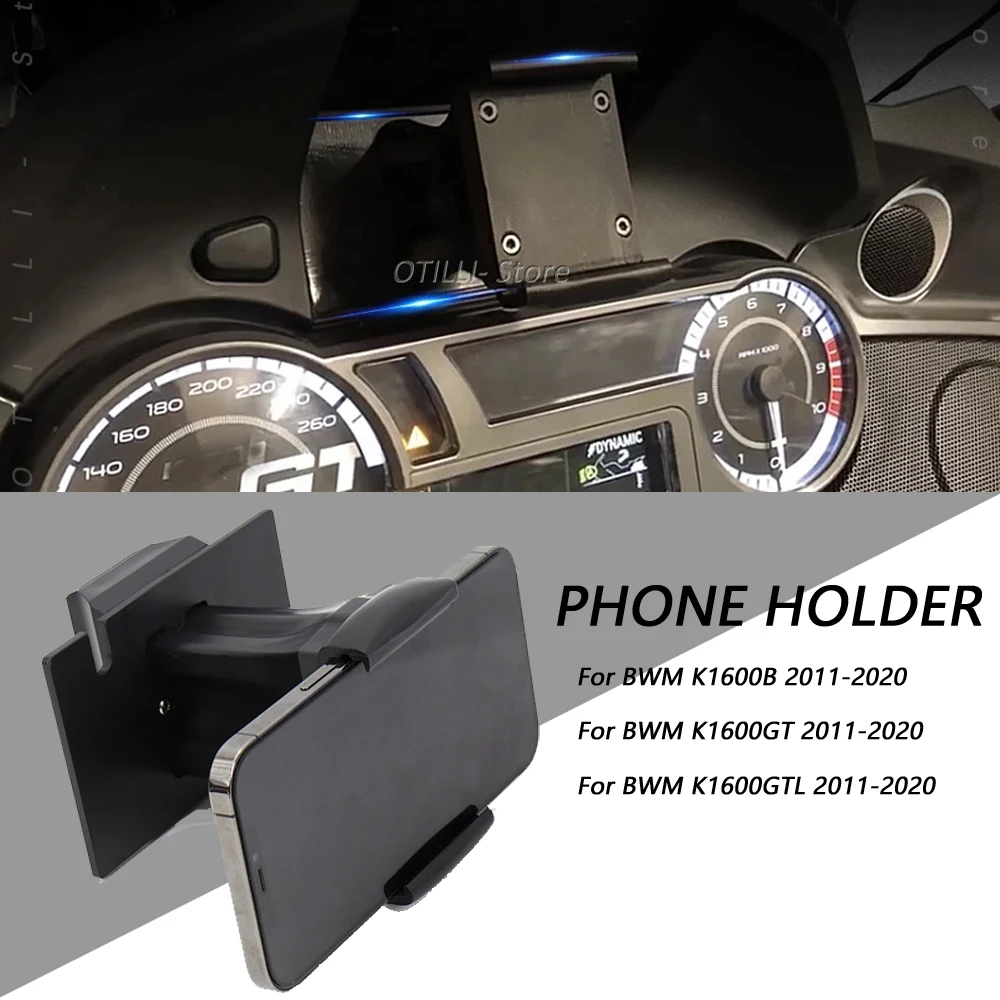 BMW 全新摩托車配件手機支架 GPS 支架適用於寶馬 K1600B K1600GT K1600GTL 2011 - 2