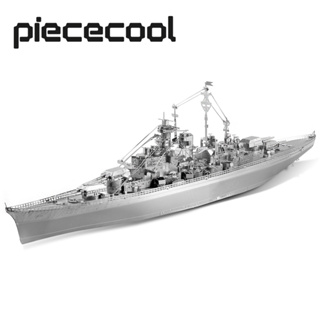拼酷 3D金屬拼圖 俾斯麥號戰艦 軍艦模型 diy組裝模型兒童禮物