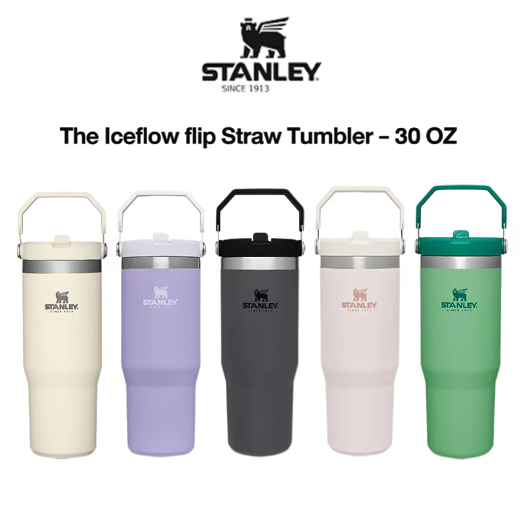 ⚡24小時發貨⚡100% 正品 Stanley The Iceflow 防漏翻蓋吸管杯 - Stanley 30 盎司