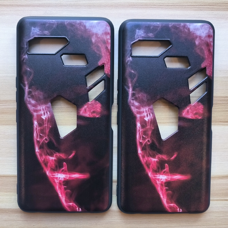 華碩 ROG 手機殼 1 Fundas 防指紋矽膠軟質防震殼華碩 ROG 1 Fundas 華碩 ROG Phone 1