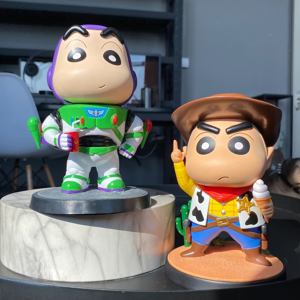 【華興模型玩具】 【現貨秒發】小新公仔 蠟筆小新 蠟筆小新公仔 牛仔小新 巴斯光年小新 玩具總動員 胡迪小新 胡迪 小紅