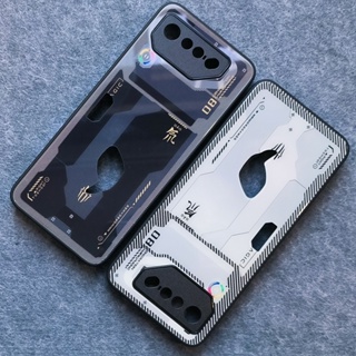 定制華碩 ROG 7 手機殼 ROG7 鋼化玻璃硬殼適用於華碩 ROG Phone 7 Coque 適用於 ROG 5