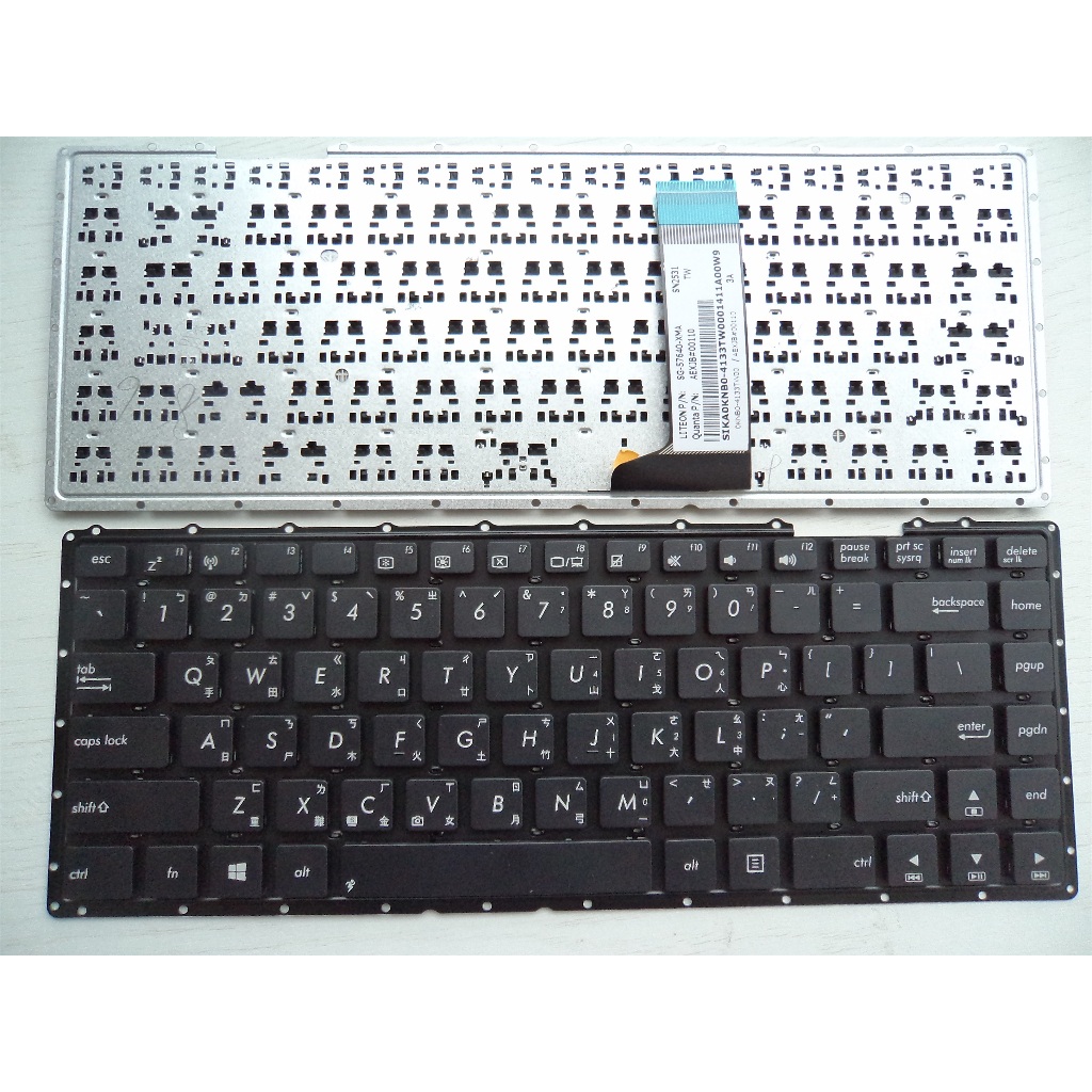 華碩 X403M A456 A456U X451 X403 X455 X455L X453 X453M 繁體中文鍵盤