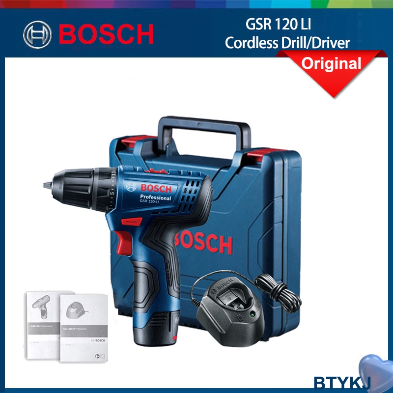 Bosch GSR 120-Li 無繩電鑽/起子 12V 電動螺絲刀 GSR 120 Li