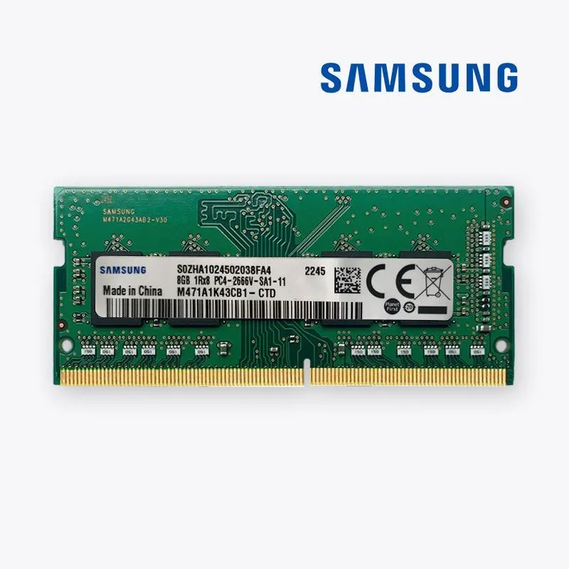 SAMSUNG 三星 DDR4 Ram 筆記本電腦 4GB 8GB 16GB DDR4 2666Mhz 筆記本內存 SO