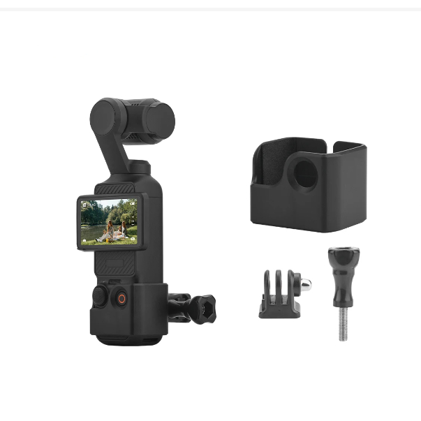 適用於 DJI OSMO Pocket 3 手持雲台相機的框架適配器擴展安裝自拍杆背包夾自行車支架