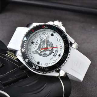 GUCCI古馳Dive系列腕錶石英機芯橡膠錶帶時尚男表