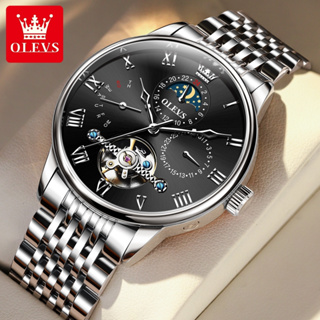 OLEVS手錶男生 男士手錶正品機械防水不鏽鋼日曆時尚多功能 7009